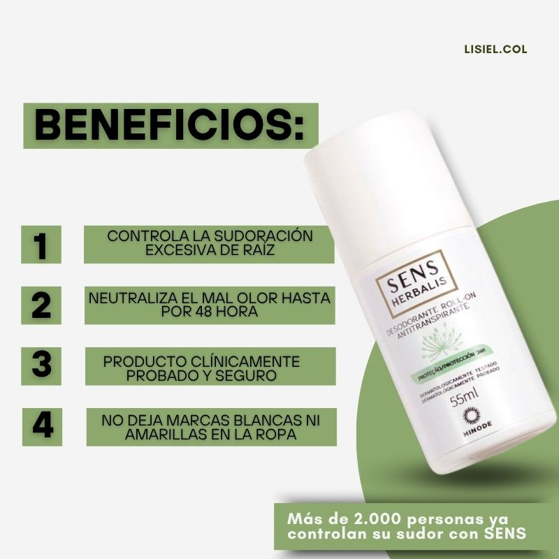 SENS | Tratamiento Unisex Contra el Sudor